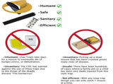 Mice Trap Reusable Bucket Lid Mouse Rat Trap Household Rat Catcher Humane Outdoor Indoor Rat Trap V1294-YM0901-10278646
