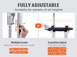 Drywall Stilts, 24''-40'' Adjustable Aluminum Tool Stilts with Protective Knee Pads, Durable and V952-SGBGQYCYS2440EE60V0