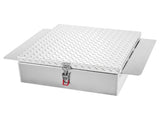 Truck Bed Tool Box, Heavy Duty Aluminum Tool Box with Diamond Plate, Storage Toolbox Chest Organizer V952-CZGJX22INCHYB90W5001V0