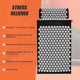 Massage Acupressure Yoga Mat With Pillow Sit Mats Cut Pain Stress Soreness V63-823891