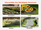 Steel Landscape, 3 Packs 1016 x 203 mm Rust-Resistant Metal Landscape, Bendable Garden V952-DXGJSPZ3PCS4JUPE7V0