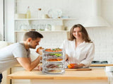 Insulation Vegetable Dish Cover Multifunctional Leftovers Cover Kitchen Table Dustproof Food Covers V1294-YM0626-3118230002114