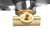 Shower Handle Valve All Copper Concealed 3 Way Round Hot and Cold Shower Faucet Shower Valve Trim V1294-YM0901-3112240027411