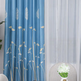 Polyester Window Curtain Shade Bedroom Living Room Kitchen Decor V1294-YM0901-JY25330-01