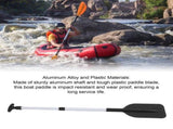 Canoe PaddleCanoe Paddle, Boat Paddle Sturdy Aluminum Alloy Rod for Fishing Black V1369-AZ3-W-16219