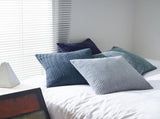 4 Pack Corduroy Pillow Covers Striped Decorative Cushion Cases for Sofa Living Room Fall Decor Grey V1237-ZY-924-205