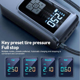 ST-9624B Advanced Portable Wireless Digital Tire Inflator with USB Charging, 150 PSI Max Pressure V888-ELOSUNG15626