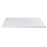 Giselle Bedding 8cm Memory Foam Mattress Topper 7-Zone Graphite King MATTRESS-TOP-7Z-8-GY-K