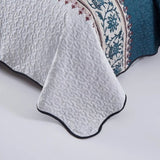 Distinguished Quilted Bedspread and Pillowcases Set: Enhance Your Bedroom Appeal - Queen size V745-MAC090174Q13U