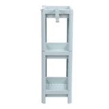 Bathroom Floor Shelf Bathroom Open Shelf Unit Freestanding Corner Rack Shelves V1294-YM0706-3112230061512