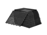 Giantz 20PCS Garage Floor Tiles Interlocking Drainage Non-Slip Tiles Heavy Duty for Workshop Black GFT-40X40-20P-BK