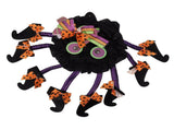Halloween Wreath Scary Interesting Multi Legged Spider Halloween Garland Decoration for Door Wall V1294-YM0901-3115230075611