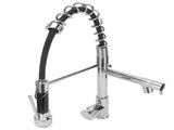 G1/2 Sink Faucet with Pull Down Sprayer Copper Brushed Single Handle Kitchen Water Tap V1294-YM0901-3112210024911