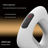 1 Pack Portable Fascia Ring Massager with Heat - 9 Speed Vibration, 40C Warmth, 2000mAh Battery, ABS V888-ELOSUNG56226-1