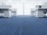 5m Blue Carpet Tiles Set Commercial & Domestic Flooring for Office, Retail, Home V63-953001