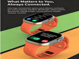 DT8-Ultra Large Screen Smart Watch,orange V1300-DT8-UITRA