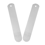 Aluminum Sock Display Holders White for Shaping and Organizing 4Pcs V1369-AZ3-W-20022