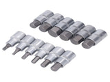 12PCS Drive Socket Set Steel High Hardness Wear Resistant 1/2in Drive Master Impact Socket Set for V1294-YM0703-3114230000111