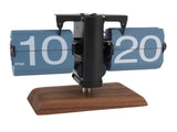 Digital Flip Desk Clock 12 Hours Battery Powered Retro Mechanical Auto Flip Down Clock with Wood V1294-YM0901-3115250023612
