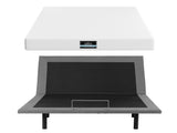 Artiss Double size bed frame & Giselle Bedding Double Mattress Combo, adjustable bed Base for EAB-8183-PURE-20-D