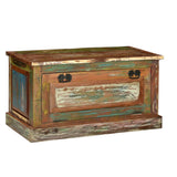 Shoe Storage Bench Solid Reclaimed Wood 43_244832