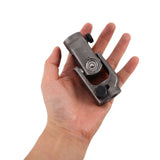 Heavy Duty Steering U Joint for with Enhanced Precision Plated Silver Metal Construction V1366-AZ2-W-22909