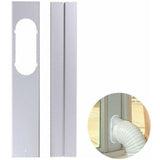2 Pack Adjustable Window Seal Plates for Portable Air Conditioner, 55 to 110cm Opening 7.5 to 20cm V1237-ZY-522-0058