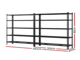 1.8MX2.4M Giantz Garage Shelving Warehouse Rack WR-E-12X18-GDX2