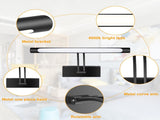 Hardwired Picture Light for Wall Black,14 inch Night Light LED Wall Sconces for Pictures,Dart Board V1171-CB-BLACK-MURAL-LAMP-14IN