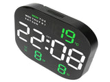 Digital Clock Large Screen LED USB 5V Remote Multifunctional Temperature Month Display Luminous V1294-YM0901-3115230114514