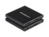 Simplecom CM214 DisplayPort Splitter 1 IN 2 OUT MST Hub for Dual Extended Screens 4K DP 1.4 V28-SIMCM214