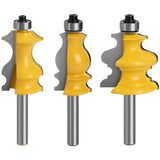 3 pcs 8Mm ROuter Bits, ROuter Bits, Woodworking Tools, Engraving Machines, Cutting Machine Tools, V1188-MS-227-2225