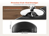 Salon Mat for Hair Stylist, 1220 x 930 mm Semi-circle Salon Chair Mat, 25mm Thickened Anti Fatigue V952-SLDBYD1INCH3ZHR0VV0