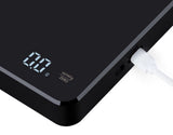 Digital Kitchen Scale With Timer, USB Type C Rechargeable Touch Control, High Precision Capacity For V1237-ZY-807-101