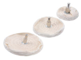 SWETRACE drill polishing pad Polishing Cloth Beige For Metal Surface Cleaning 3pcs V1189-LWWAL-20260327-03447