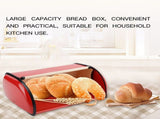 Large Capacity Metal Bread Box Holder Container Kitchen Storage Organizer V1294-YM0901-JY33706-01