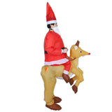 Christmas Santa Claus Cartoon Inflatable Costume for Halloween Festivals Party DecorationSanta Claus V1294-YM0901-3117200131612
