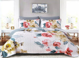 Vibrant Quilted Bedspread and Pillowcases Set Add Color and Comfort to Your Space - Queen size V745-MAC080474Q13U