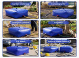 Weisshorn 540L Water Bladder Bag Portable Large Storage Tank Container Camping Outdoor RBT-HY-540L-BL