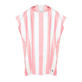 Dock & Bay Adult Poncho Hooded Towel Cabana Collection Malibu Pink S DB-PONCHA-CAB-SM-LTPNK
