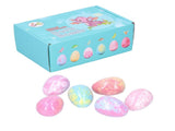 Dinosaur Egg Shaped Essential Oil Bath Salt Ball Plant Extract Bubble Bath Soap for Kids 120gx6 V1294-YM0901-3112210029211