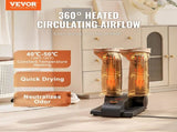 Foldable 2-Tube Shoe Dryer Boot Dryer with Heat Blower Black & Orange V952-XXHGJ2GWFSHG5G577V3