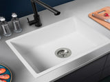 Granite Kitchen Sink Laundry Stone Sinks White KT0521-WH