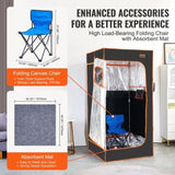 VEVOR Sauna Tent Far Infrared 1400W Personal Home Spa Loss Weight Detox Therapy V952-YHWBXSSNQCCS9JZUFV3