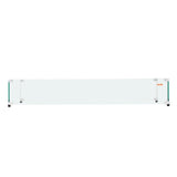 VEVOR Glass Wind Guard for Rectangular Fire Pit Table 924 x 417 x 191 mm, 8mm Thick and Sturdy V952-HKFFZGHBLZFX8O552V0