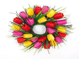 Spring & Summer Wreaths for Front Door Handcrafted Faux Flower Door Decor, Versatile Indoor & V1369-AZ3-W-23692