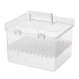 Marker Organizer Holder Marker Storage Box Clear Marker Case Removable Slot Base for Art Supplies V1366-AZ2-W-19437