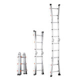 VEVOR Telescoping Ladder A Frame 9.5 FT Extension Multi-Function for Homework V952-DGNAZXYST29M2Y4UWV0