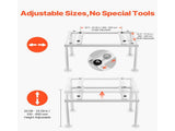 Mini Split Ground Stand Adjustable Anti Vibration for 9000-36000 BTU V952-KDDMZJDCZJ90UOZA1V0