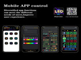 LED Flexible Display APP BT Car Advertising Full Color Intelligent Vehicle Sticker Soft V1294-YM0901-L6717-5